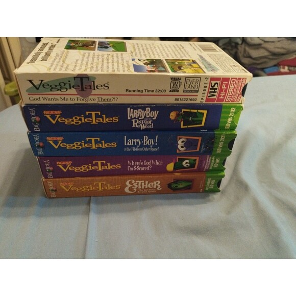 VeggieTales VHS Tapes Lot Of 5.  Big Idea.  Lot H - Picture 5 of 5